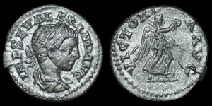 Roman Empire - Severus Alexander - Victory Denarius