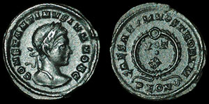 Roman Empire - Constantine II - Votive AE3