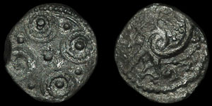 Anglo-Saxon - Rare Celtic Cross Type - Eclectic Sceatta