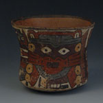 South America - Nasca/Nazca Culture - Polychrome Ceramic Bowl