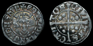 Edward I - Long Cross Penny - Canterbury