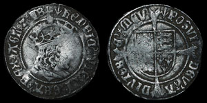 Henry VII - Profile Groat - London