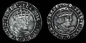 Henry VIII - Profile Groats (2) - London