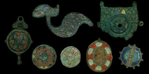 Roman - Group of Seven Enamelled Brooches