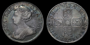 Anne - Halfcrown - 1713