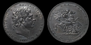 George III - Crown - 1819 (LIX)
