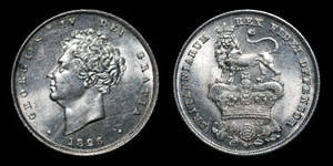 George IV - Shilling - 1826