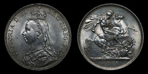 Victoria - Crown - 1887