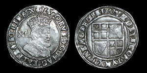 English Stuart - James I - Shilling