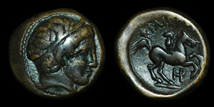 Greece - Macedonia - Philipp II - AE Half Unit